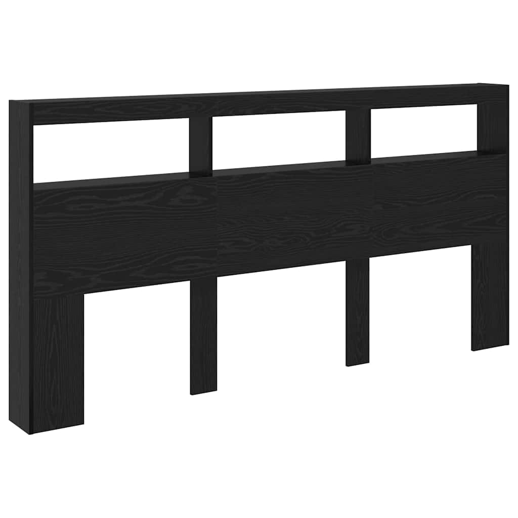 Uzglavlje Crni hrast 200 x 17 x 102 cm Konstruirano drvo