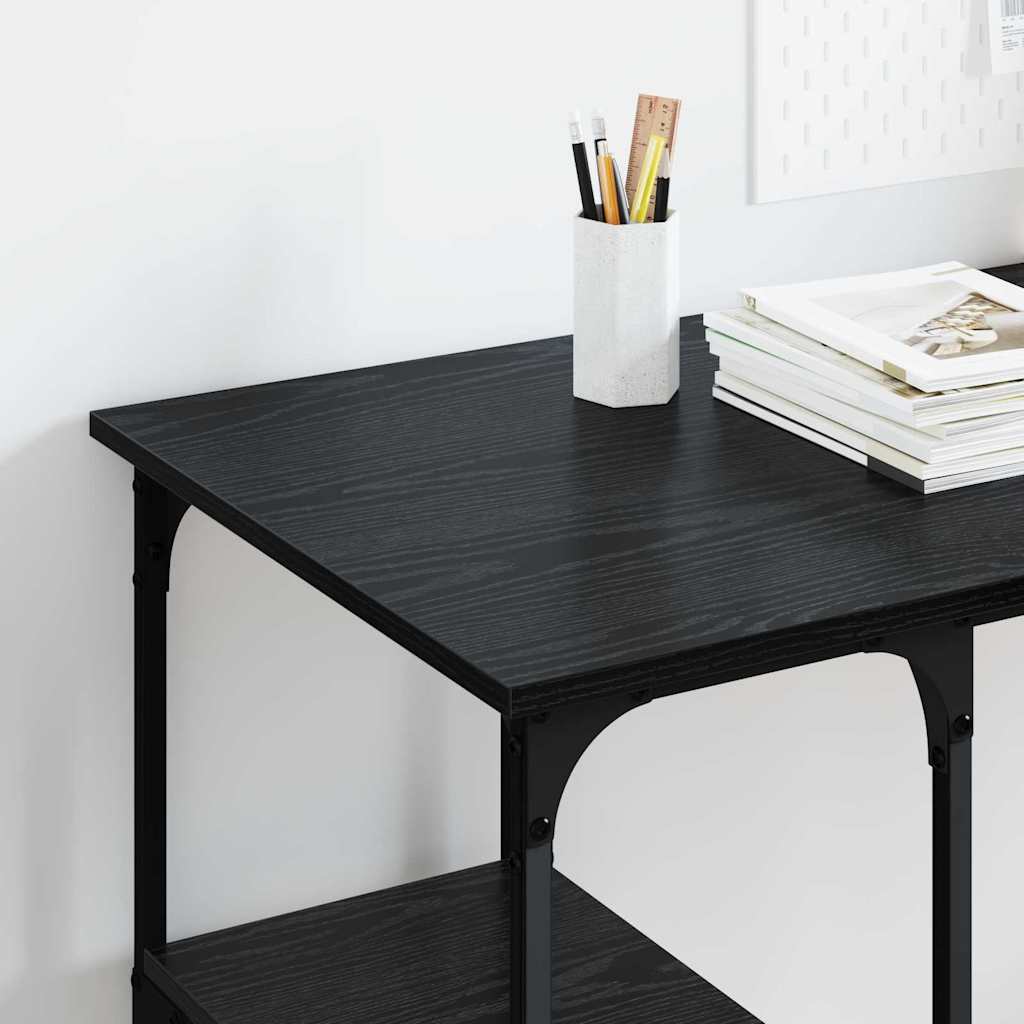 Stol Crni hrast Konstruirano drvo 140 x 50 x 75 cm