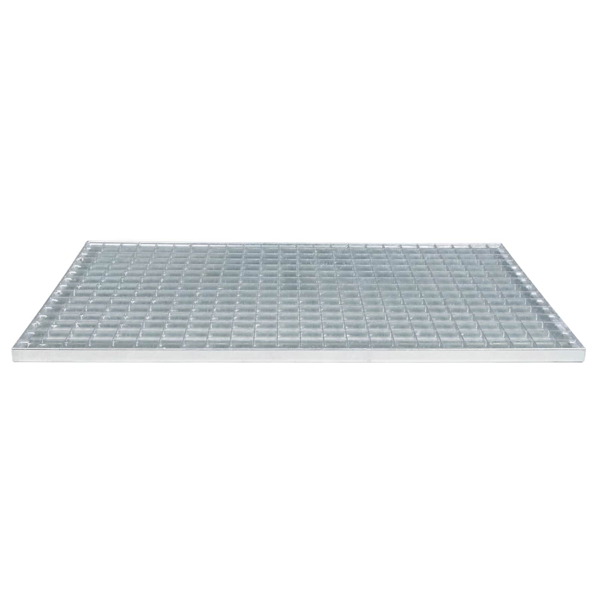Rešetka Srebrna 80 x 50 x 2 cm Vruće pocinčani čelik
