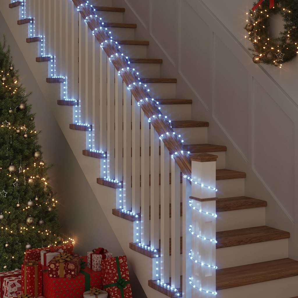 Svjetlosna uže s 2400 LED svjetlima Hladna bijela 100 m PVC