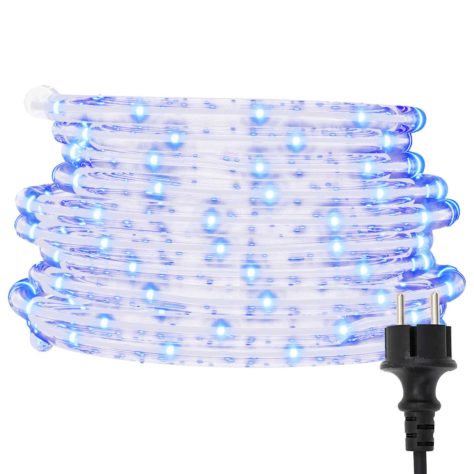 Svjetlosna uže s 2400 LED svjetlima Hladna bijela 100 m PVC