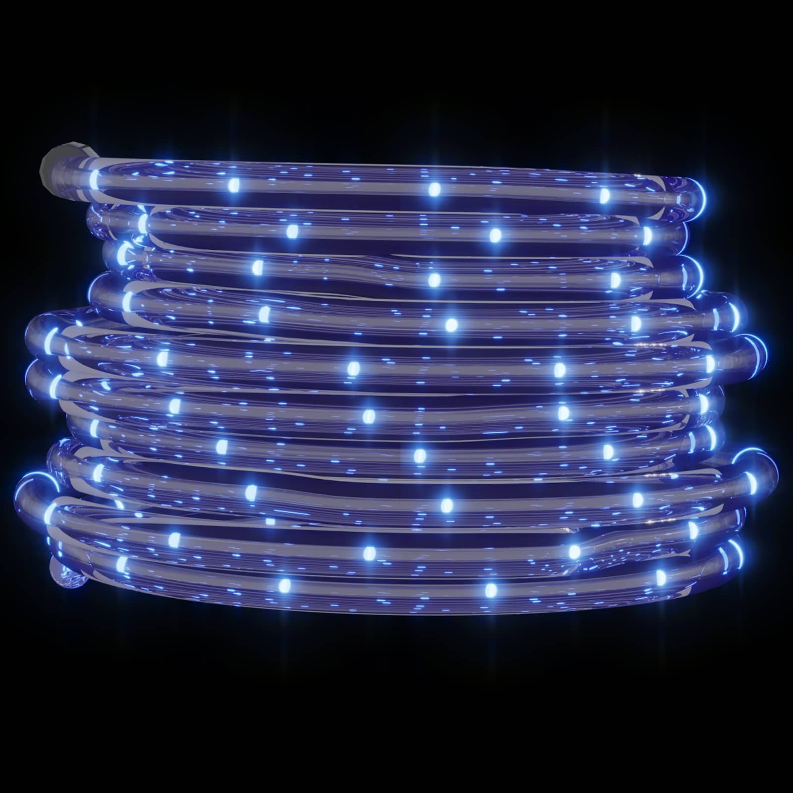 Svjetlosna uže s 2400 LED svjetlima Hladna bijela 100 m PVC