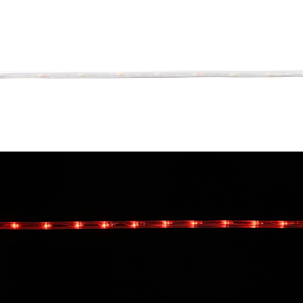 Svjetlosna uže s 240 LED svjetlima Crvena 10 m PVC