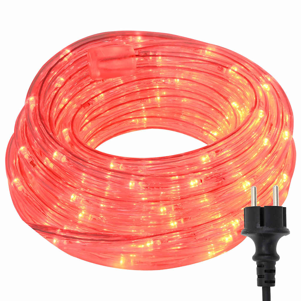 Svjetlosna uže s 480 LED svjetlima Crvena 20 m PVC