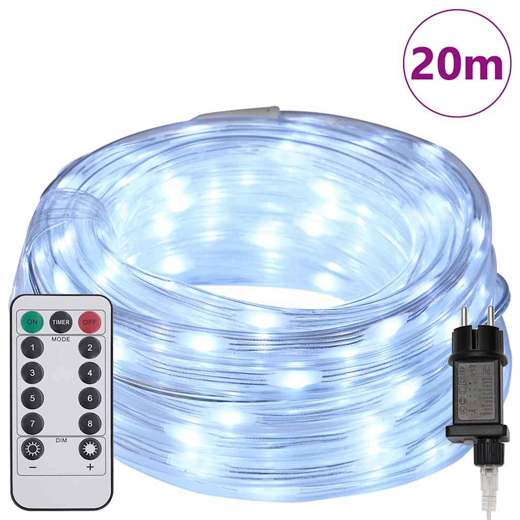 Svjetlosna uže s 480 LED svjetlima Hladno Bijela 20 m PVC