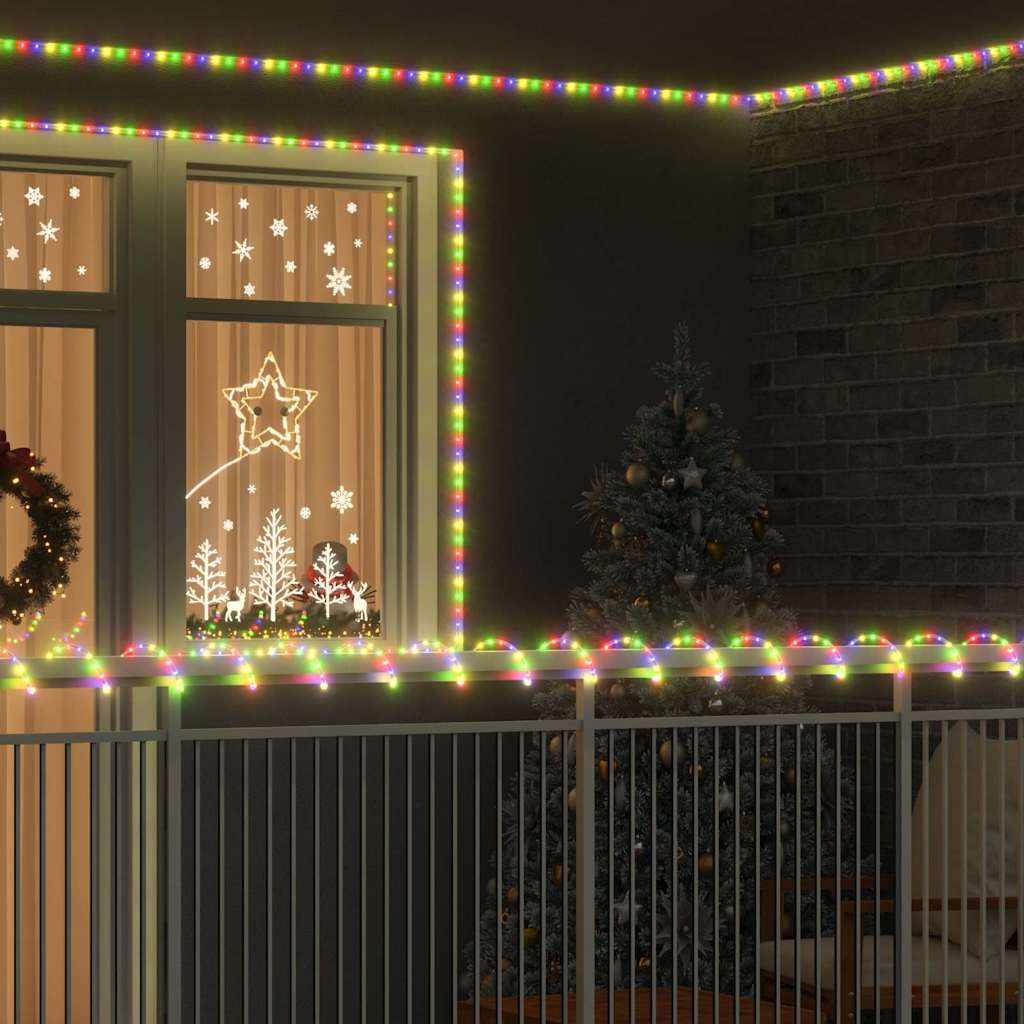 Svjetlosna uže s 1200 LED svjetlima Šareni 50 m PVC