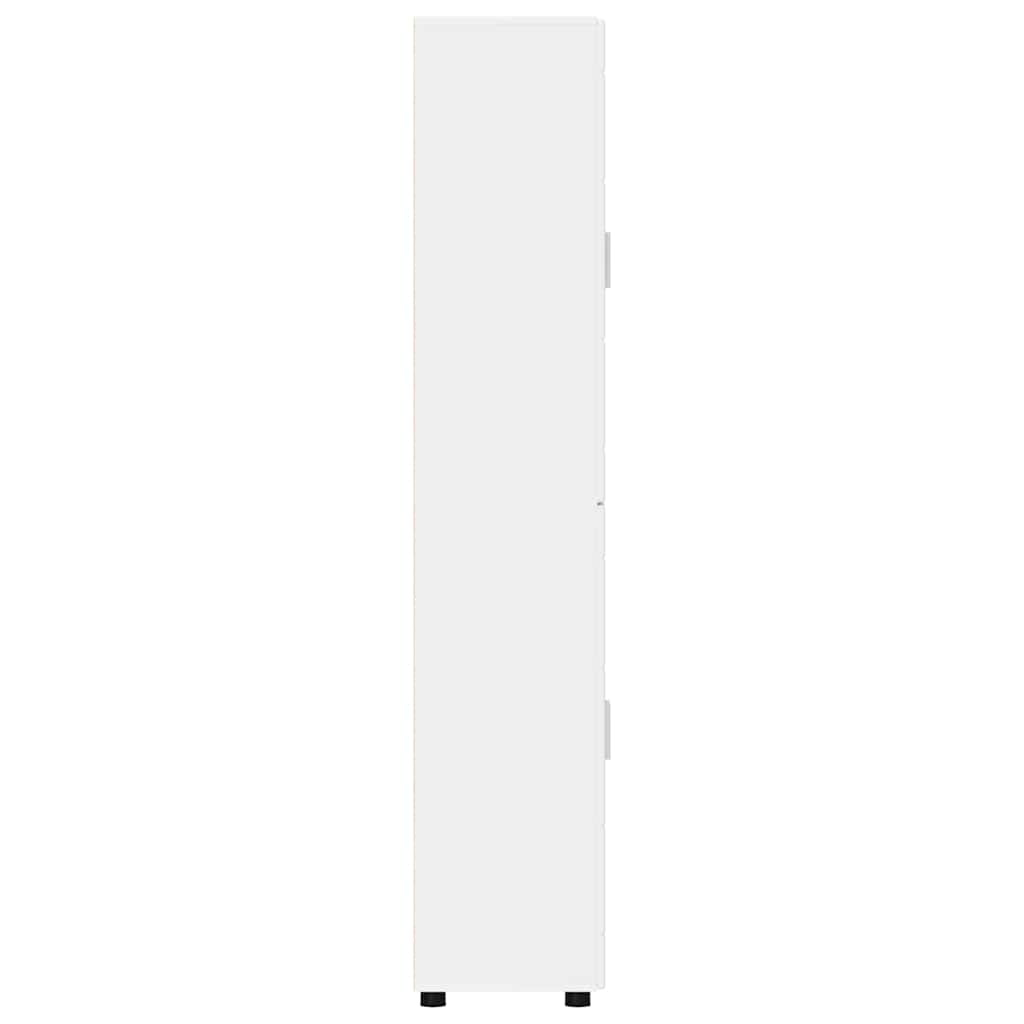 Highboard FLORIN Bijelo 60 x 35 x 182 cm Konstruirano drvo