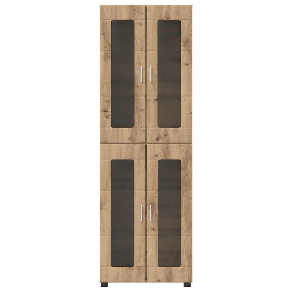 Highboard s policom FLORIN Umjetnički hrast 60 x 35 x 182 cm