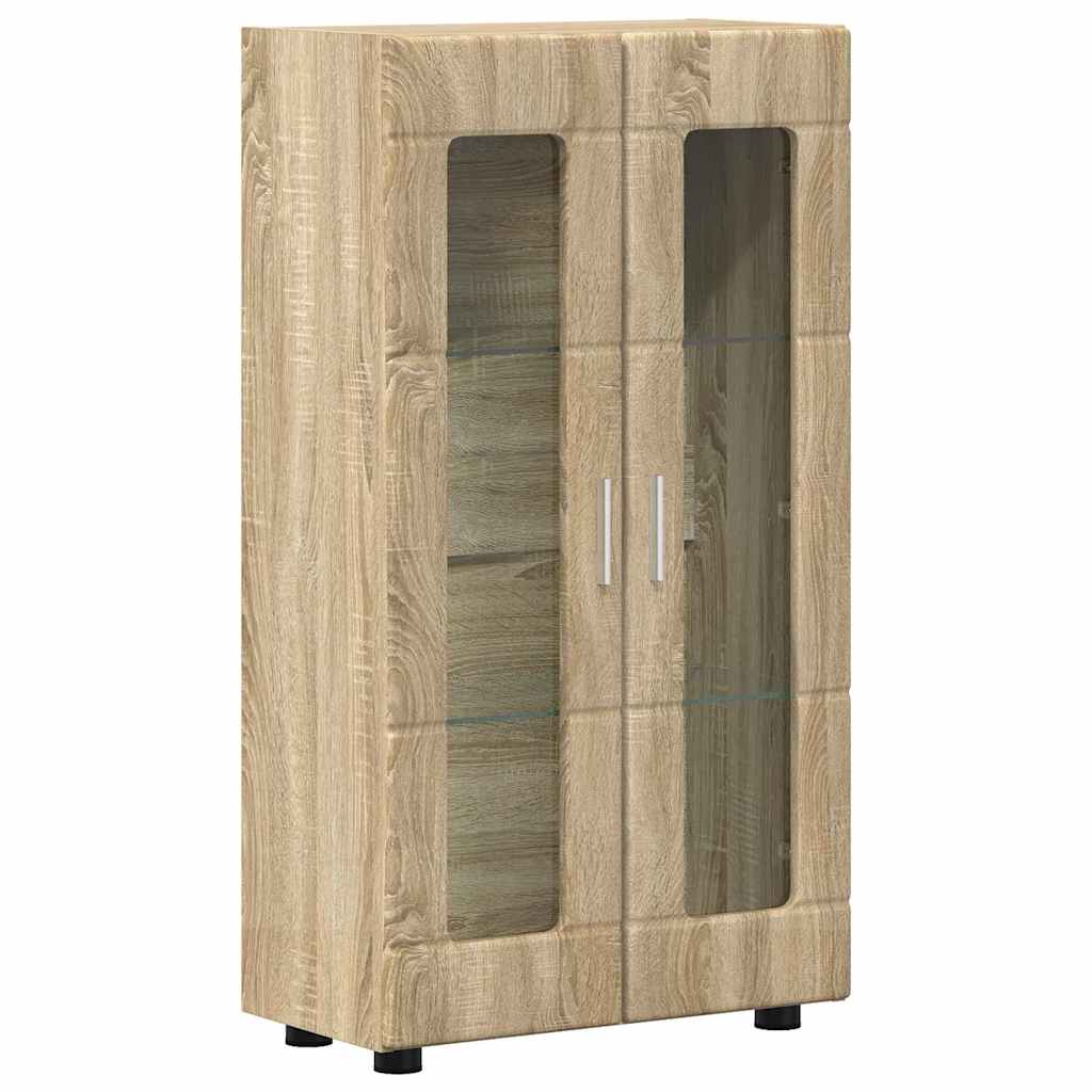 Set TV komoda FLORIN 3 pcs Sonoma hrast Konstruirano drvo