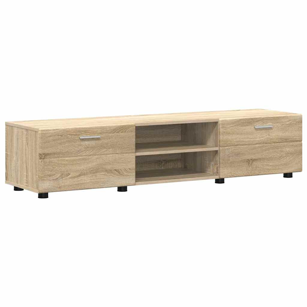 Set TV komoda Zidne FLORIN 3 pcs Sonoma hrast Konstruirano drvo