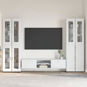 Set TV komoda FLORIN 3 kom. Bijelo Konstruirano drvo