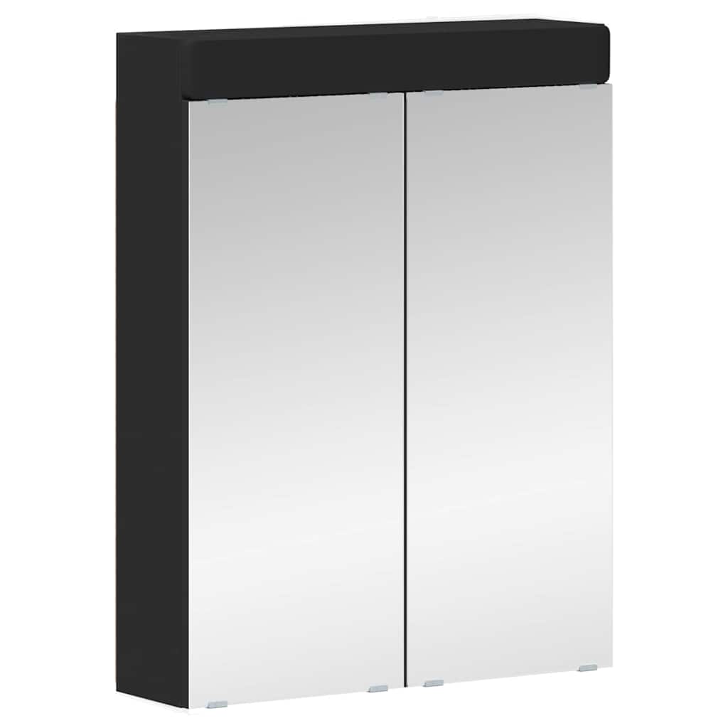 Set namještaja za kupaonicu TULUM 2 pcs Crna 60 x 34 x 63 cm