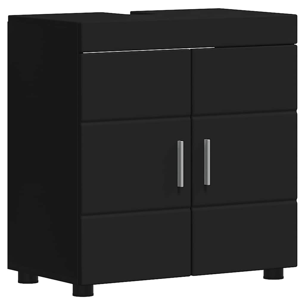 Set namještaja za kupaonicu TULUM 2 pcs Crna 60 x 34 x 63 cm