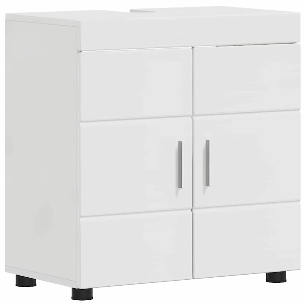 Set namještaja za kupaonicu TULUM 2 pcs Visoki sjaj bijela