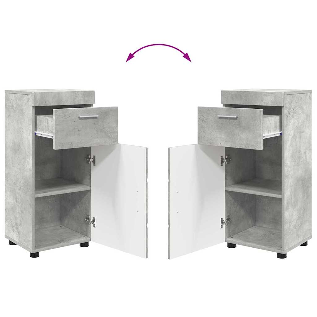 Set namještaja za kupaonicu TULUM 3 pcs Betonski sivi
