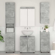 Set namještaja za kupaonicu TULUM 5 pcs Betonski sivi