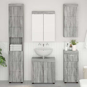 Set namještaja za kupaonicu TULUM 5 pcs Siva Sonoma
