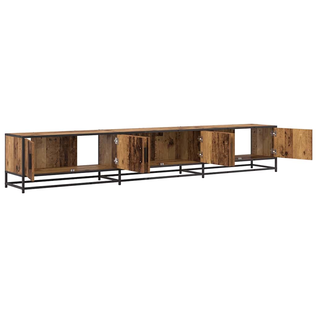 TV Jedinice 2 pcs Staro drvo 240 x 35 x 41 cm Konstruirano drvo