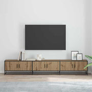 TV Jedinice 2 pcs Umjetnički hrast 240 x 35 x 41 cm