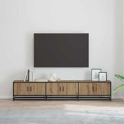 TV Jedinice 2 pcs Umjetnički hrast 210 x 35 x 41 cm