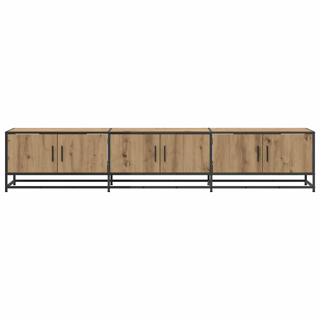 TV Jedinice 2 pcs Umjetnički hrast 210 x 35 x 41 cm