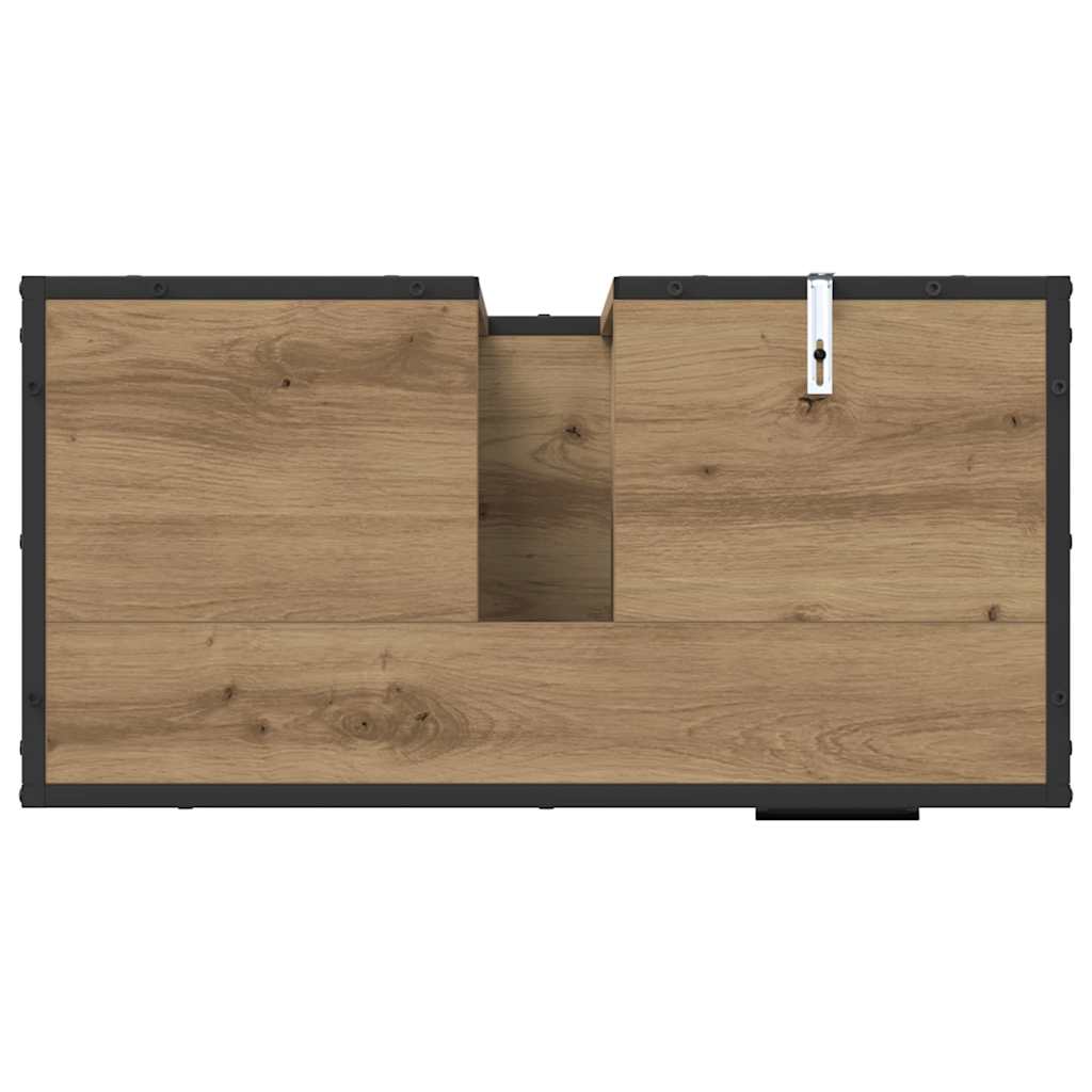 Set namještaja za kupaonicu s ladicama 3 pcs Umjetnički hrast
