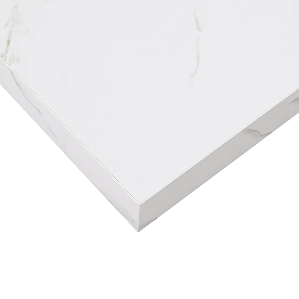 Polica na zidu Zidna montaža Bijeli mramor 90 x 23,5 x 3,8 cm