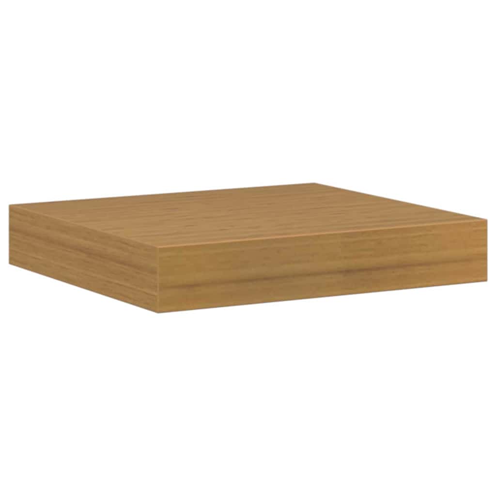Polica na zidu Zidne Bež 23 x 23,5 x 4 cm Konstruirano drvo