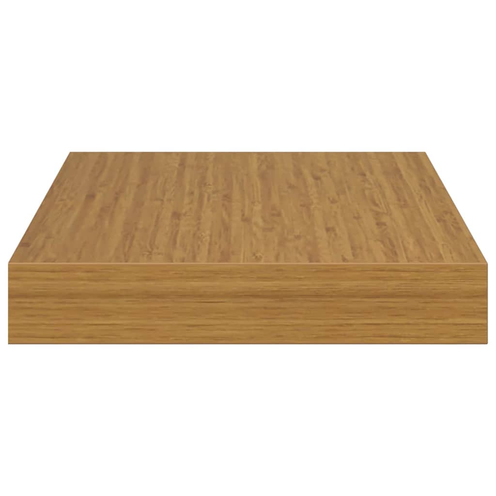 Polica na zidu 4 pcs Bež 23 x 23,5 x 4 cm Konstruirano drvo