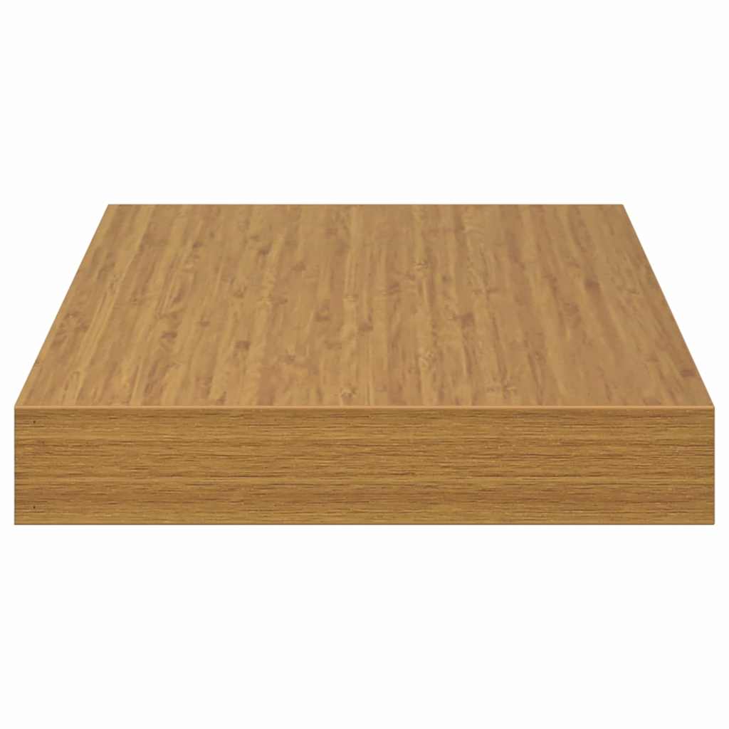 Polica na zidu 2 pcs Bež 40 x 23,5 x 4 cm Konstruirano drvo