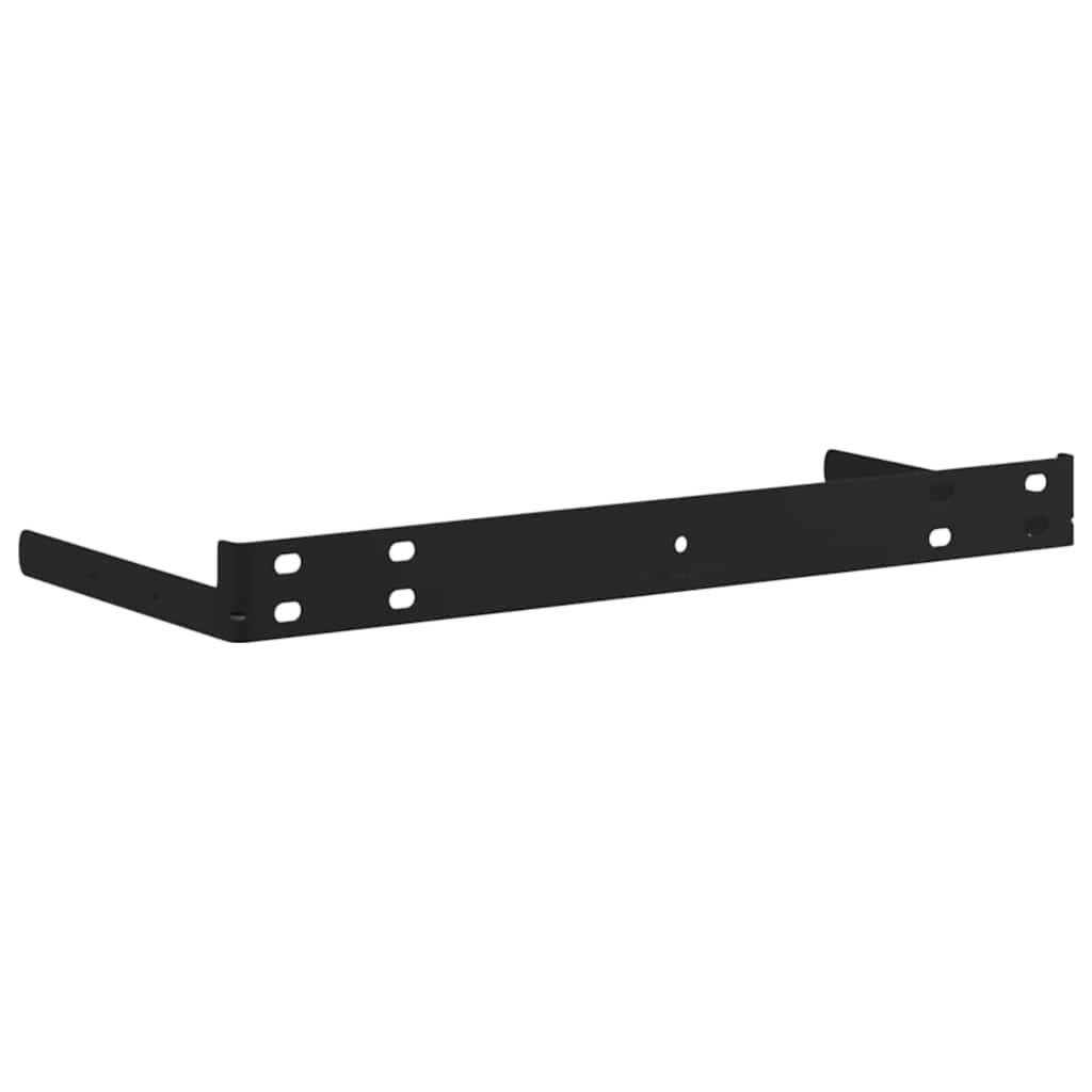 Polica na zidu Zidna montaža 4 pcs Bež 50 x 23,5 x 4 cm