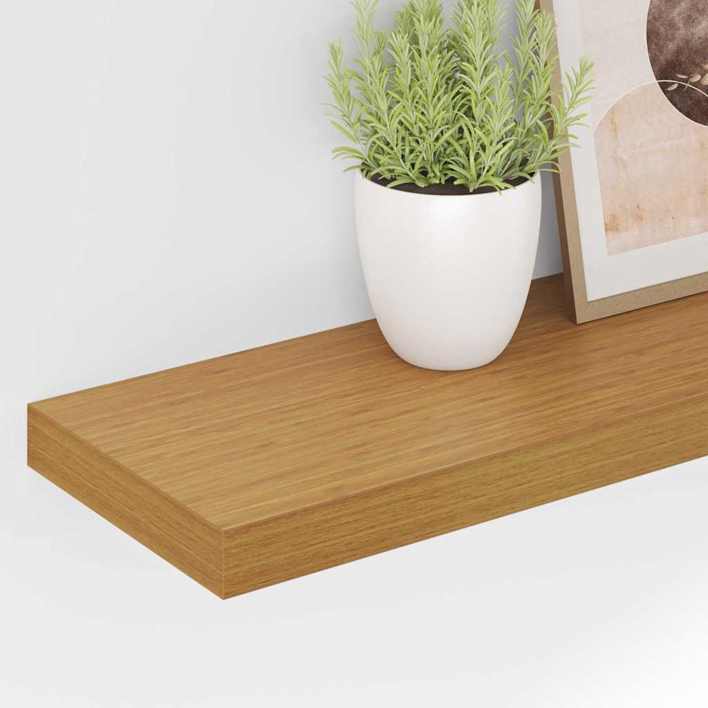 Polica na zidu Zidne Bež 90 x 23,5 x 4 cm Konstruirano drvo