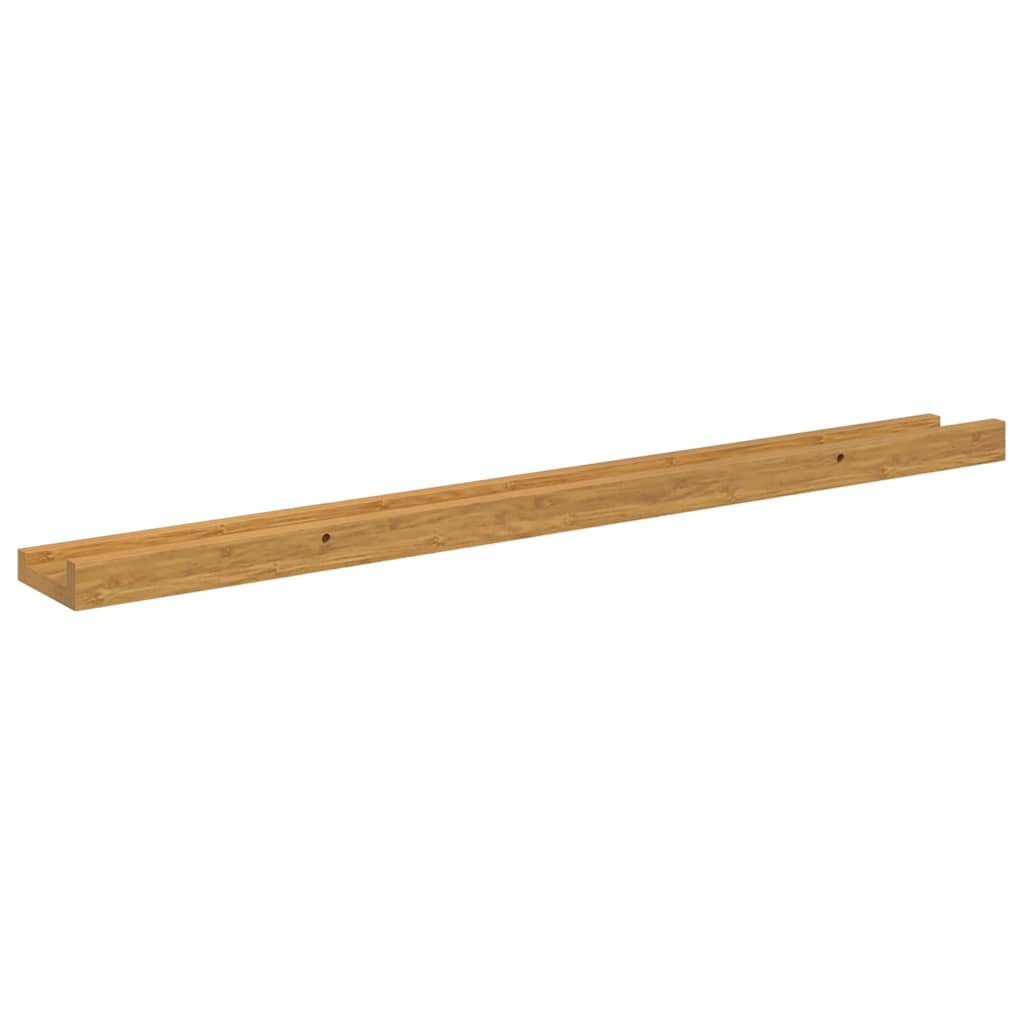 Polica na zidu Zidne 4 pcs Bež 80 x 9 x 3 cm Konstruirano drvo