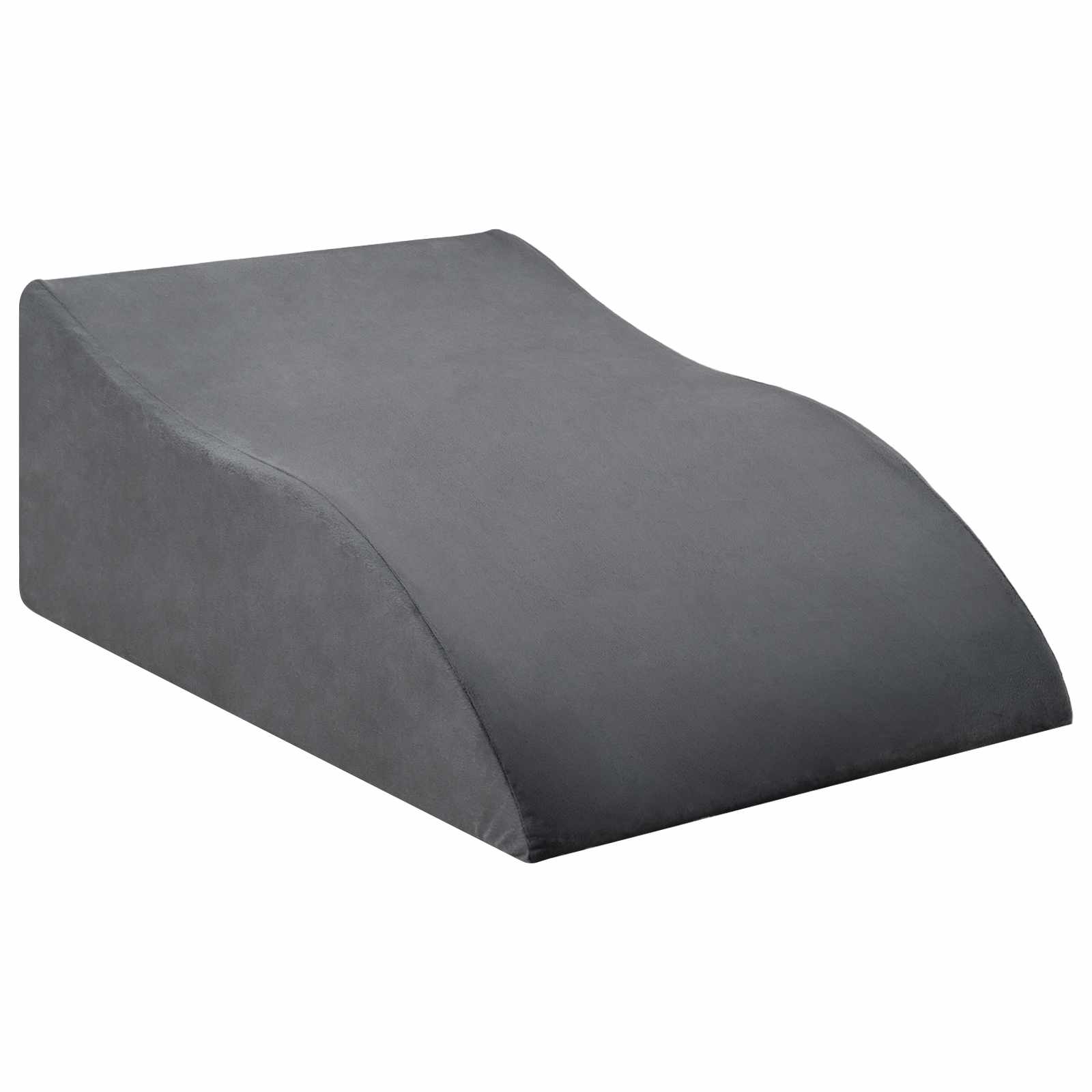 Jastučić za noge 68 x 41 x 24 cm PU pjena Siva