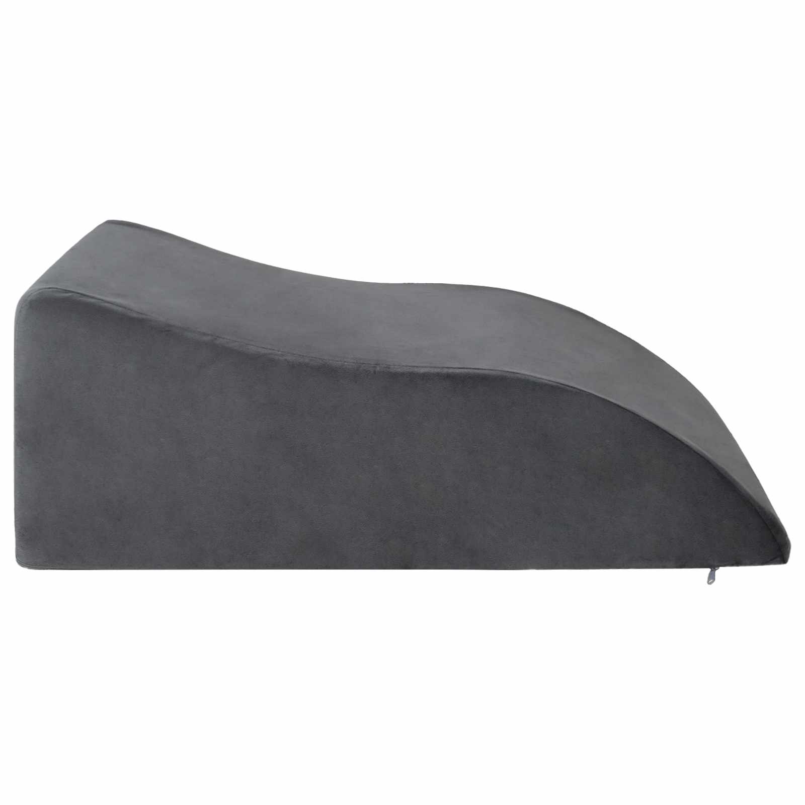 Jastučić za noge 68 x 41 x 24 cm PU pjena Siva