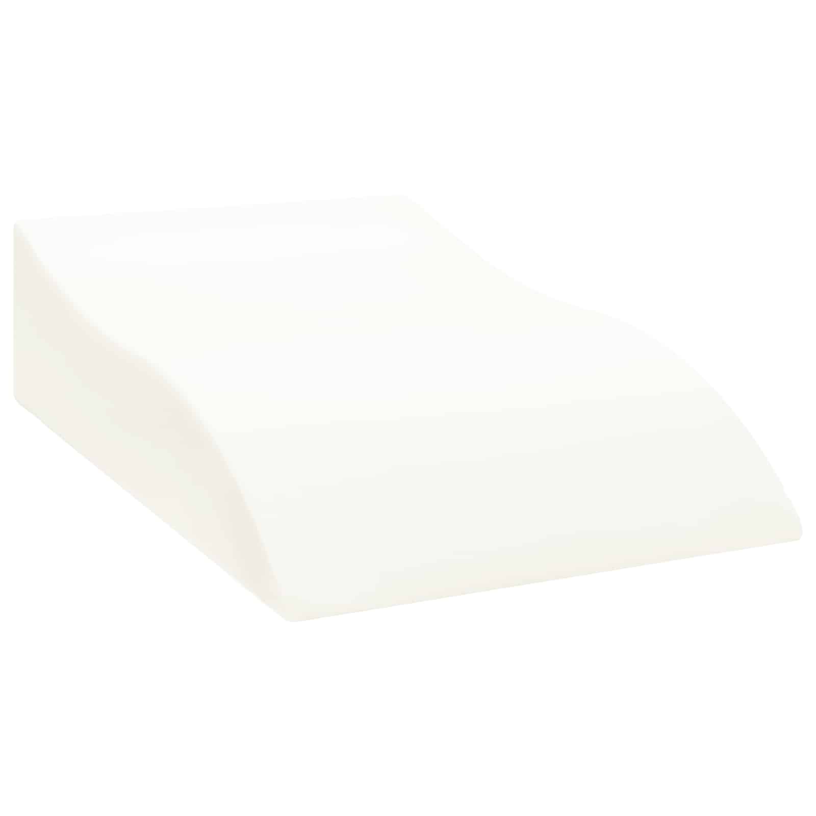 Jastučić za noge Bijelo 68 x 40 x 18 cm PU pjena