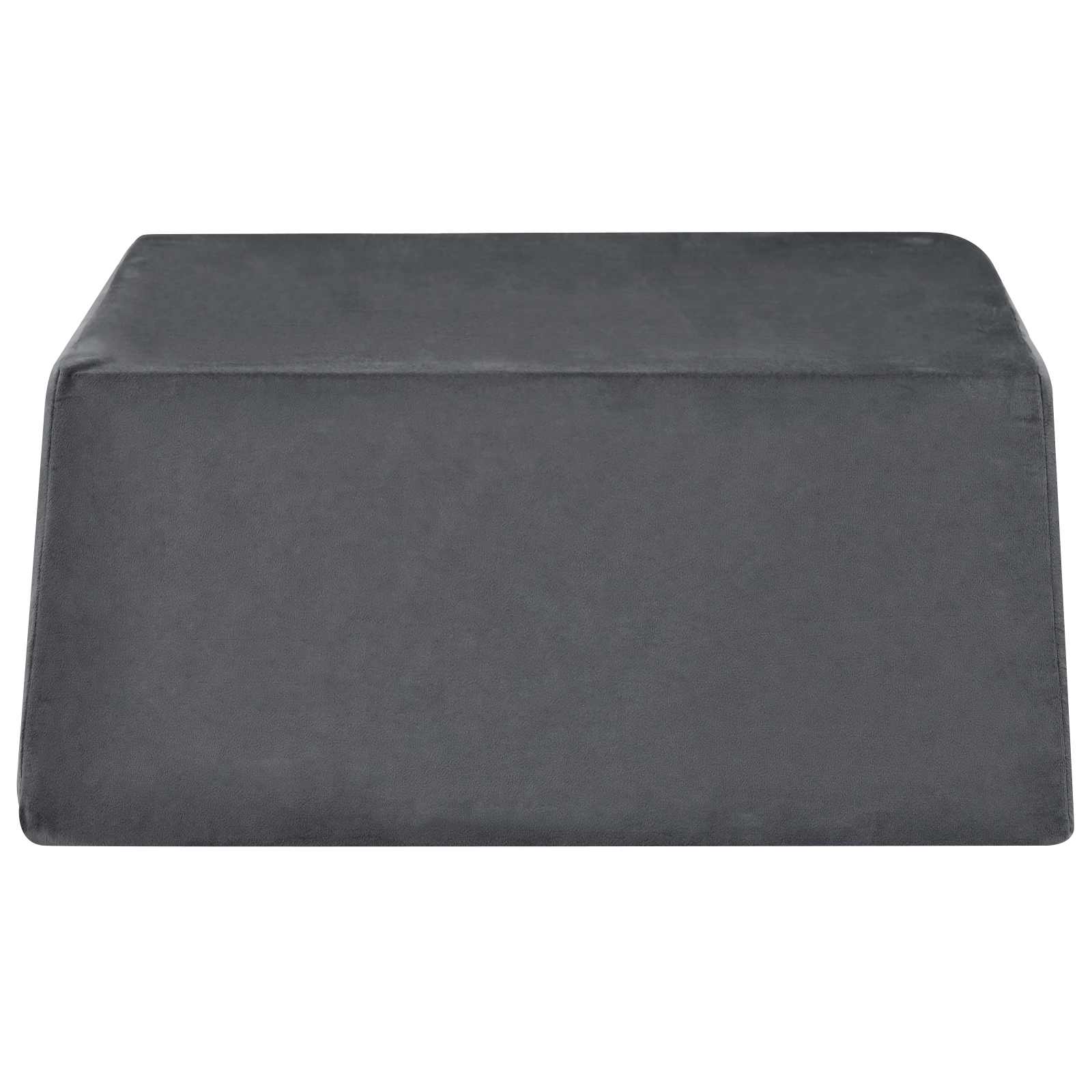 Jastučić za noge Jednobojno Siva 63 x 52 x 19 cm PU pjena