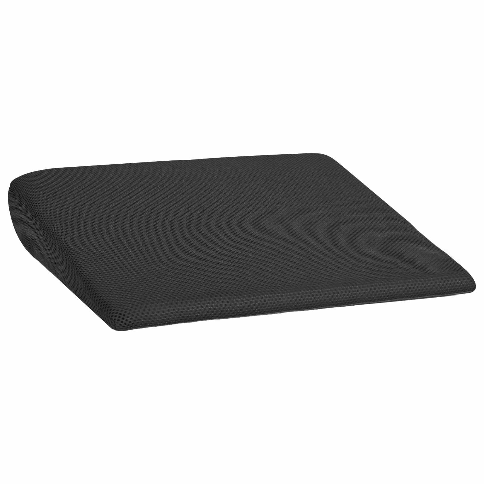Jastuk za sjedalo Crna 39 x 38 x 8,5 cm PU pjena