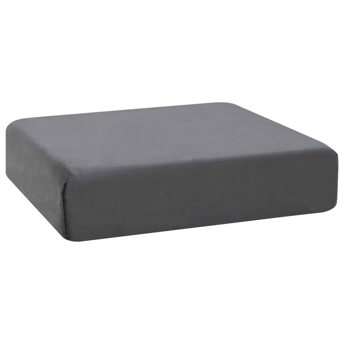 Jastuk za sjedalo 40 x 40 x 10 cm PU pjena Siva