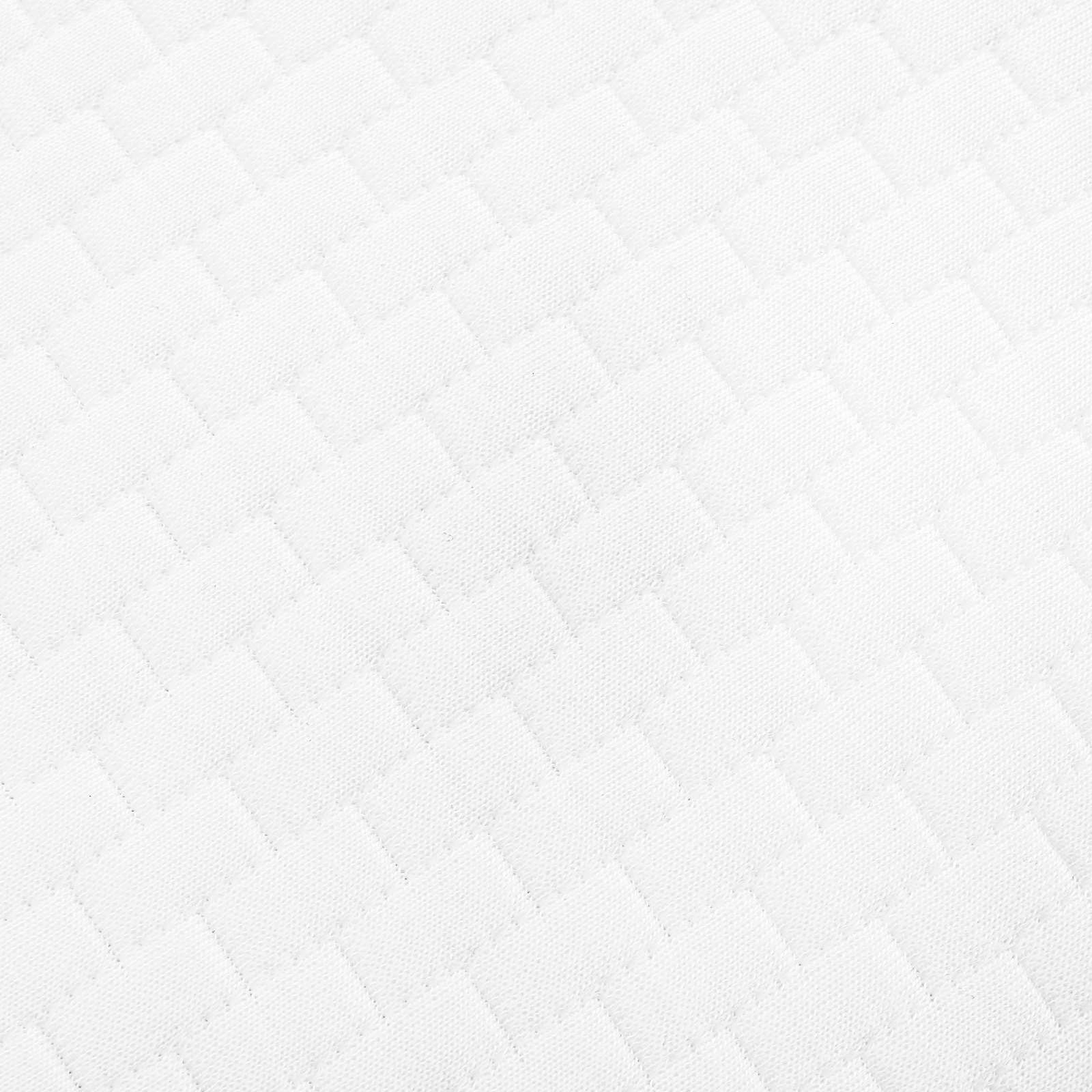 Šred jastuk za spavanje Bijelo 60 x 40 x 14,5 cm