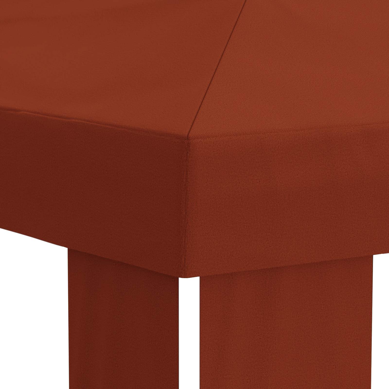 Gazebo Pokrivač 6 x 3 m Terakota Poliester 190 gsm