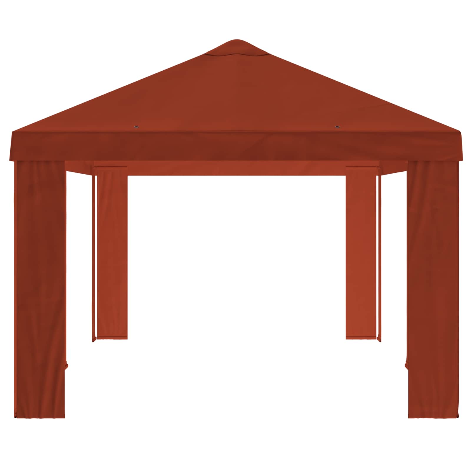 Gazebo Pokrivač 6 x 3 m Terakota Poliester 190 gsm