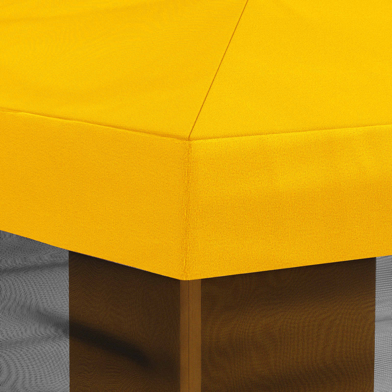 Pokrov za gazebo s bočnim zidovima Žuta 600,5 x 300,5 cm
