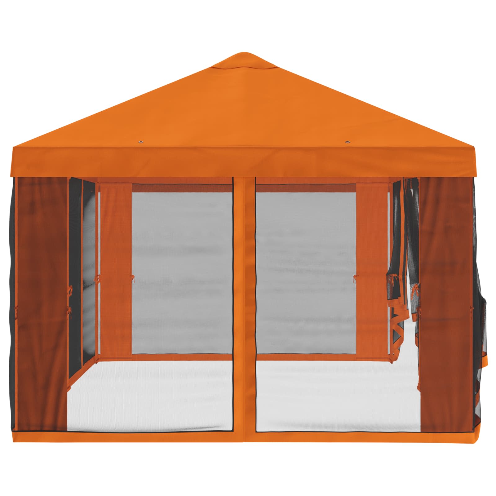Pokrov za gazebo s bočnim zidovima Narančasta 600,5 x 300,5 cm