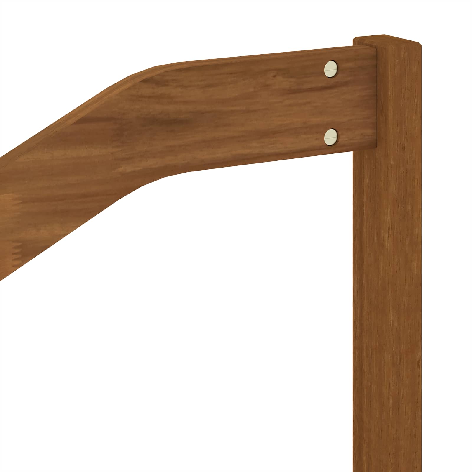 Naslon 2 pcs Prirodna 59 x 4 x 73 cm Čvrsto drvo akacije