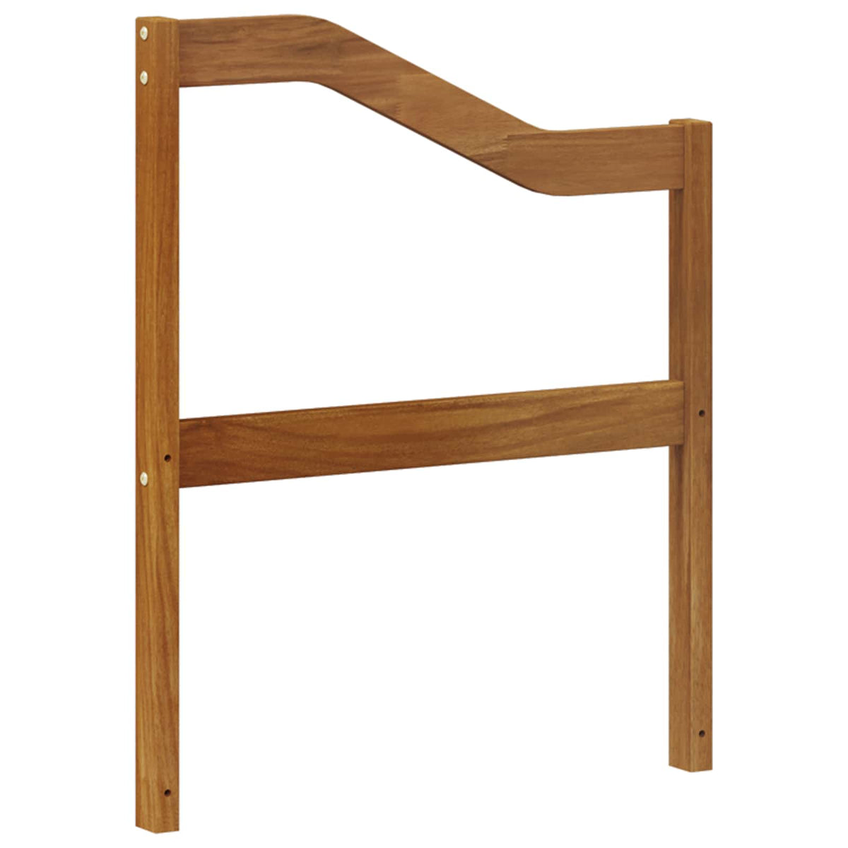Naslon 2 pcs Prirodna 59 x 4 x 73 cm Čvrsto drvo akacije