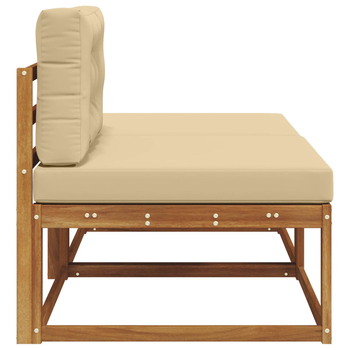 Sekcionalna sofa s jastukom 2 Komad Prirodna