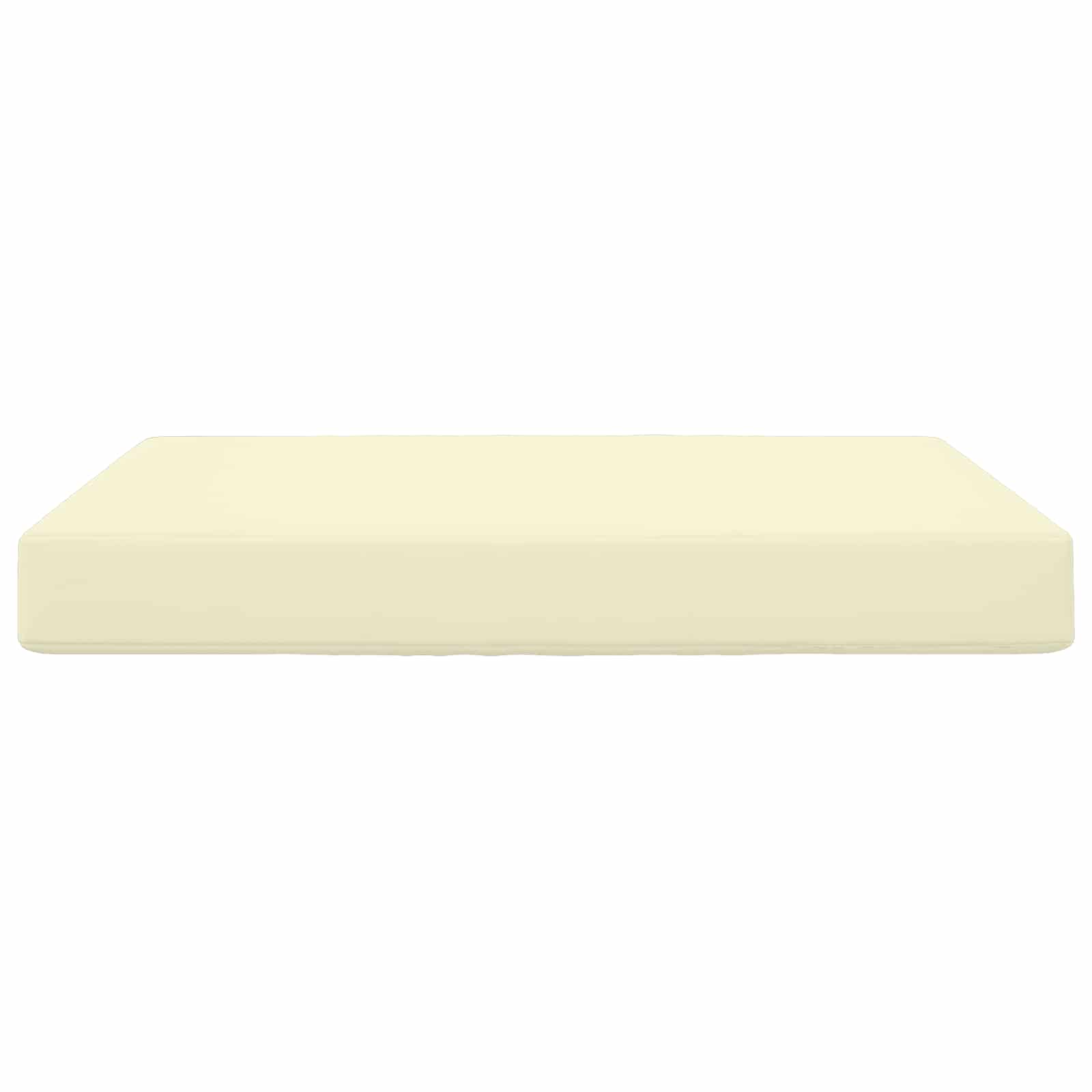 Jastuk za vanjsku sofU Krema 80 x 80 x 8 cm Poliester
