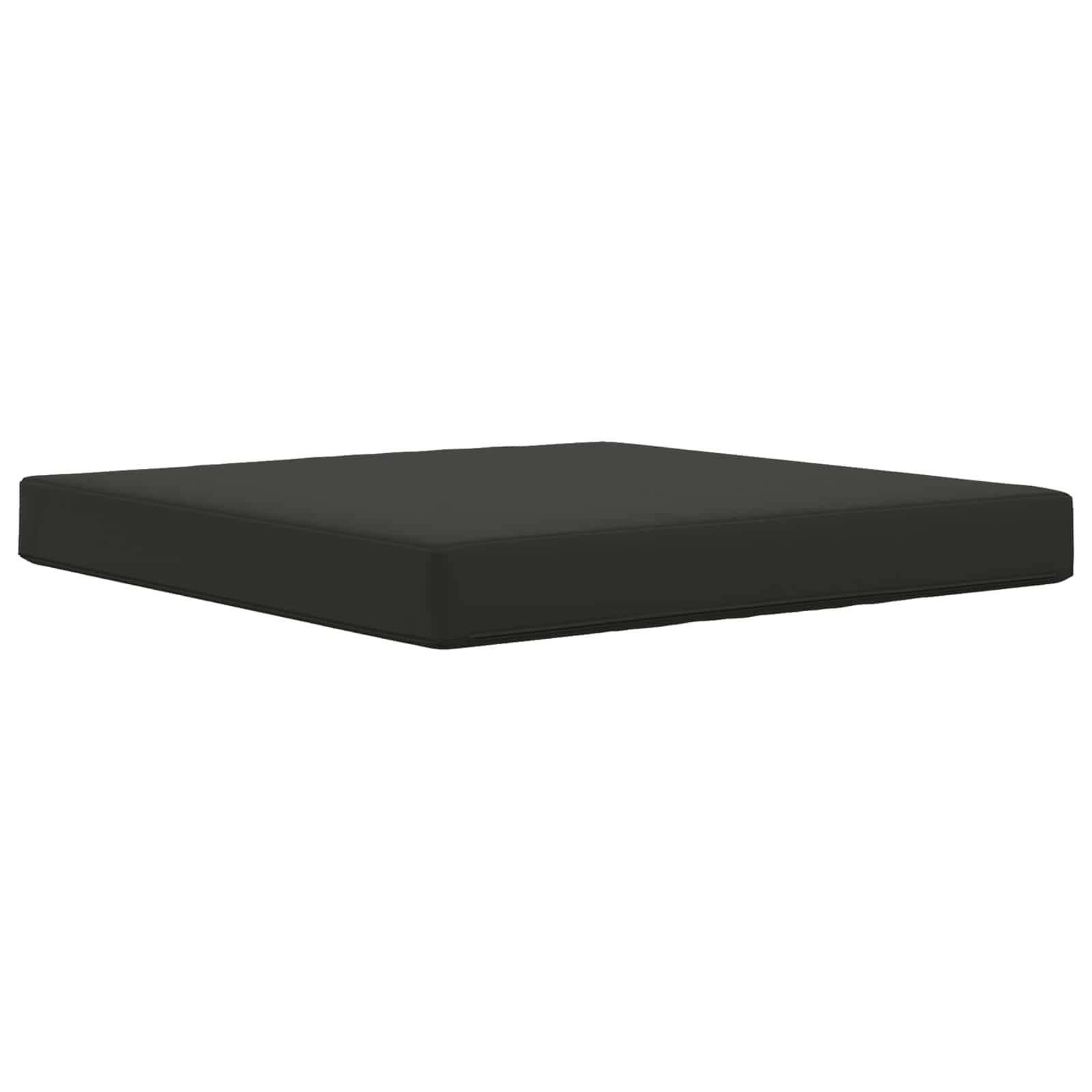 Jastuk za vanjsku sofU Crna 80 x 80 x 8 cm Poliester
