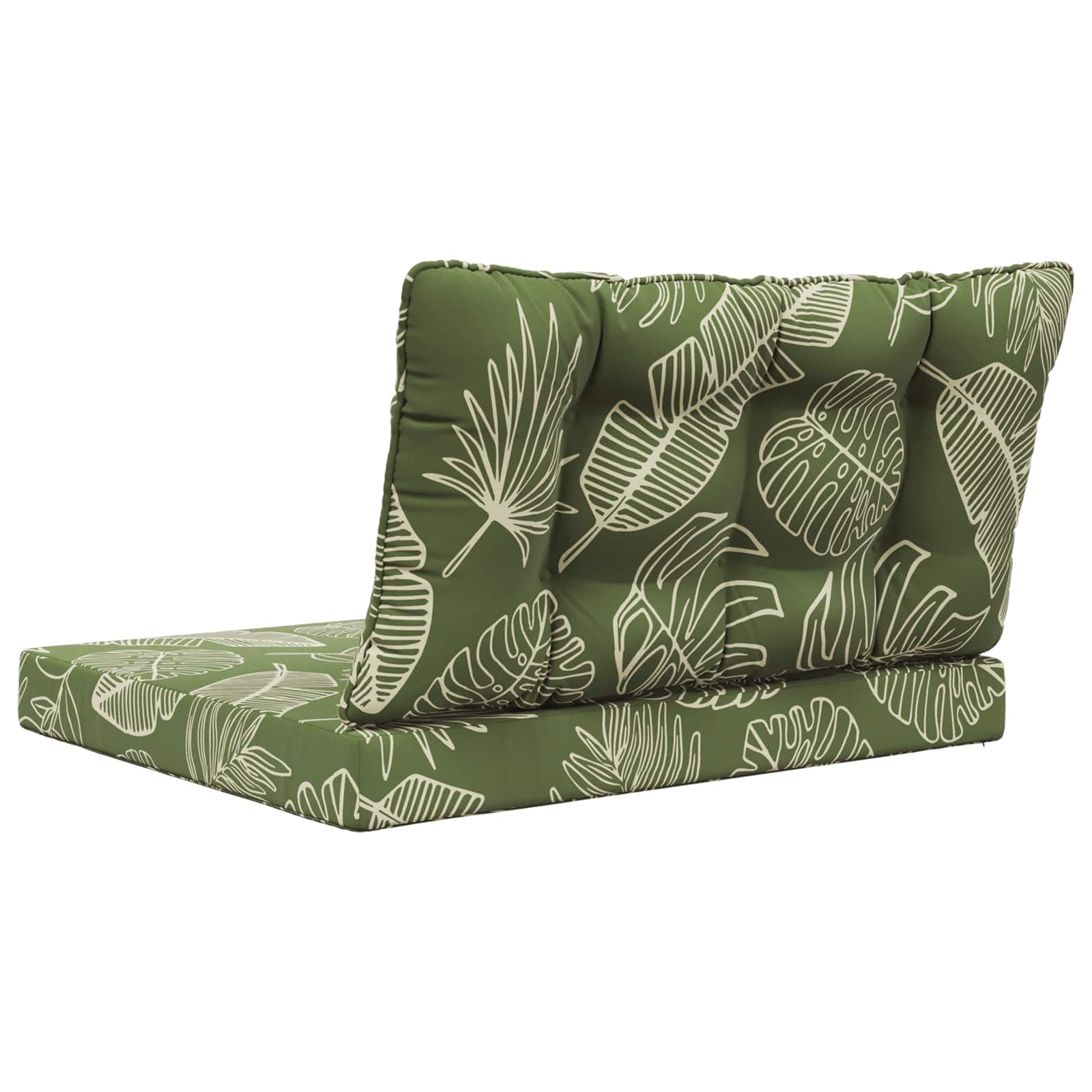 Jastuk za vanjsku sofU 2 pcs Dizajn lista Poliester